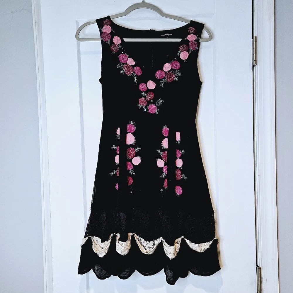 Nanette Lepore Floral Silk Dress